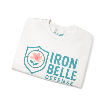 Turquoise Iron Belle Defense Unisex Crewneck Sweatshirt
