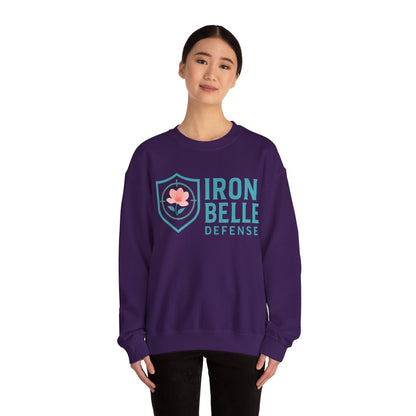 Turquoise Iron Belle Defense Unisex Crewneck Sweatshirt
