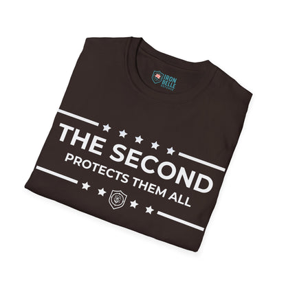 The Second Protects Them All Iron Belle Defense Tee