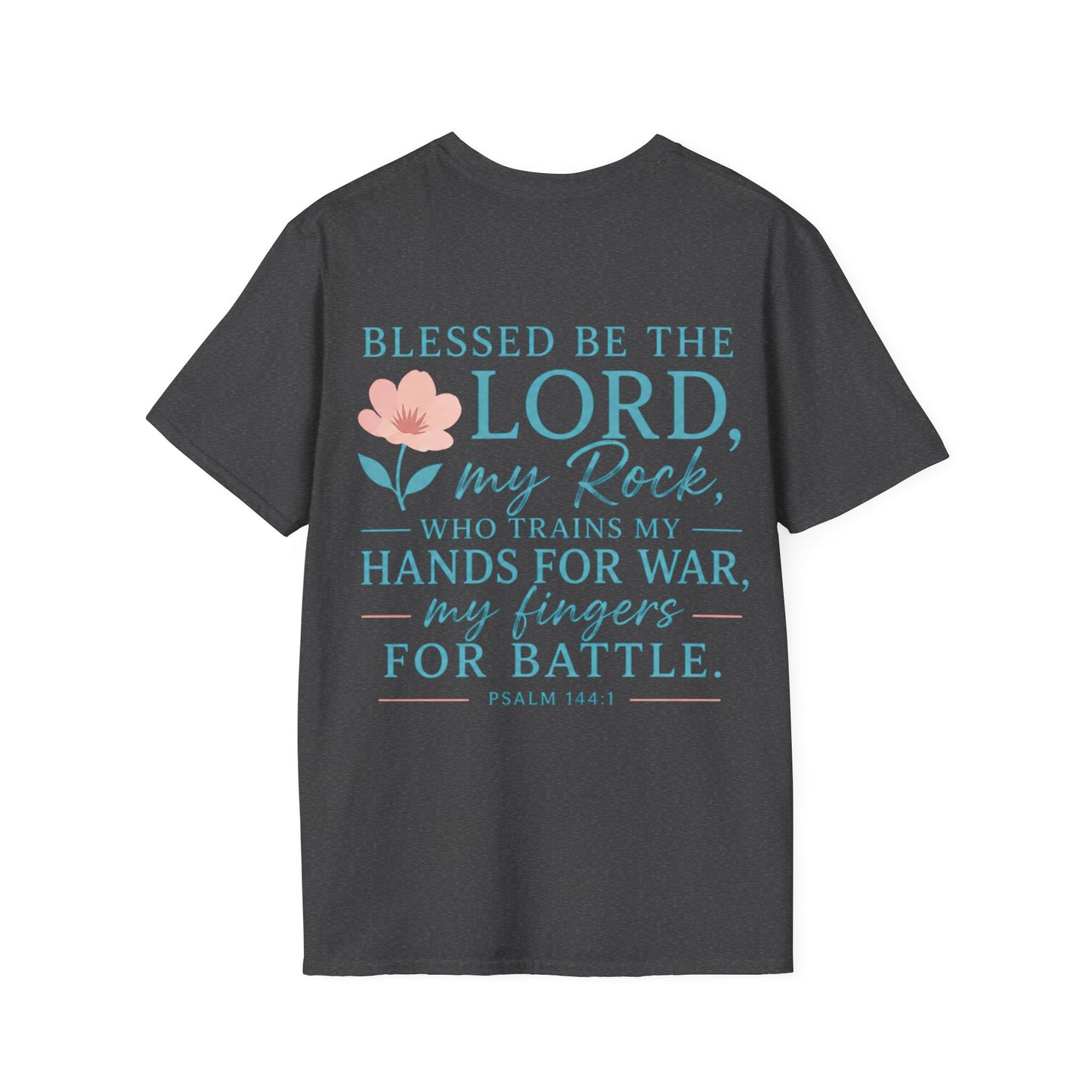 Blessed Be the Lord My Rock Iron Belle Defense Tee