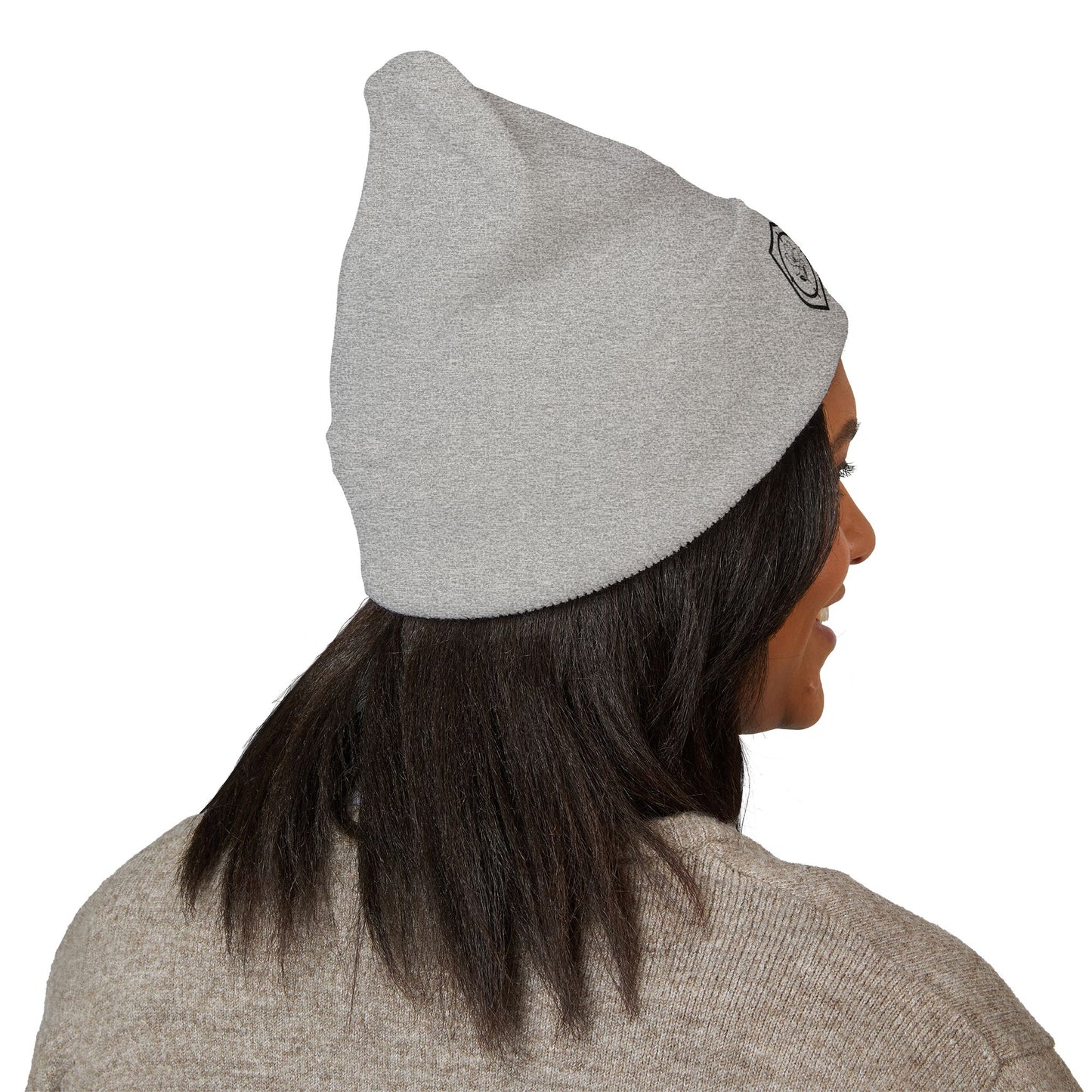 Embroidered Iron Belle Defense Cuffed Beanie