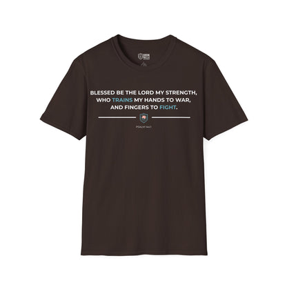 Blessed Be the Lord My Rock Iron Belle Defense Tee