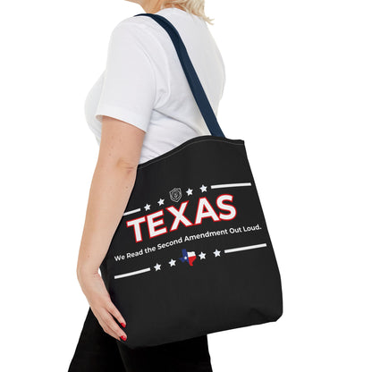 Texas:We Read the 2nd Amendment Out Loud Tote Bag