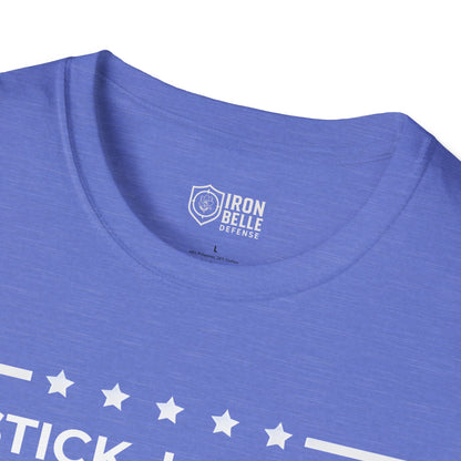 Lipstick, Lashes and Legal Carry Unisex Softstyle T-Shirt