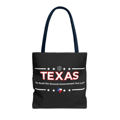 Texas:We Read the 2nd Amendment Out Loud Tote Bag