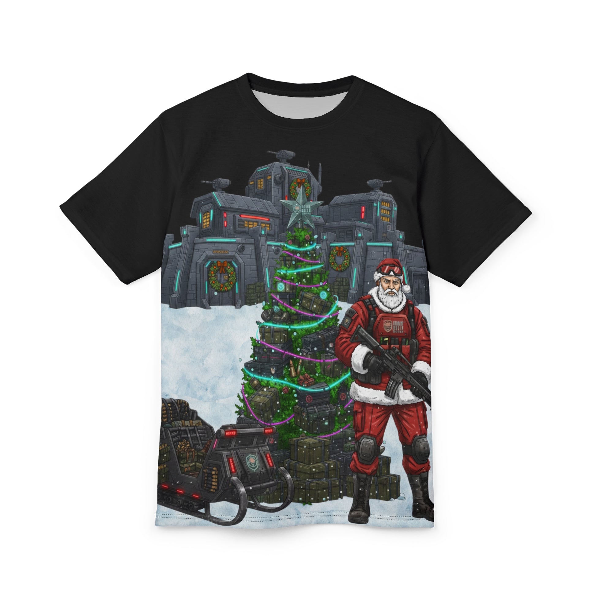 Christmas Combat Tee by Iron Belle Defense