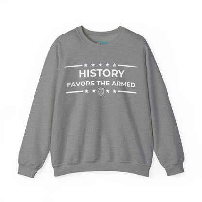 History Favors the Armed Iron Belle Defense Unisex Crewneck Sweatshirt