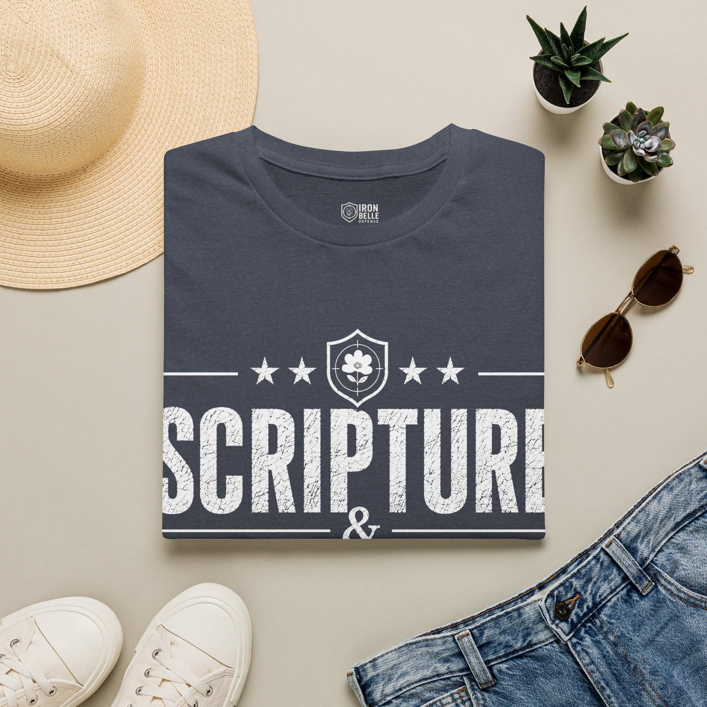 Scripture & Steel Tee