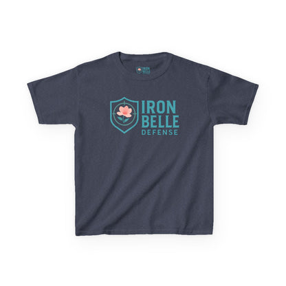 Youth Turquoise Iron Belle Defense Tee