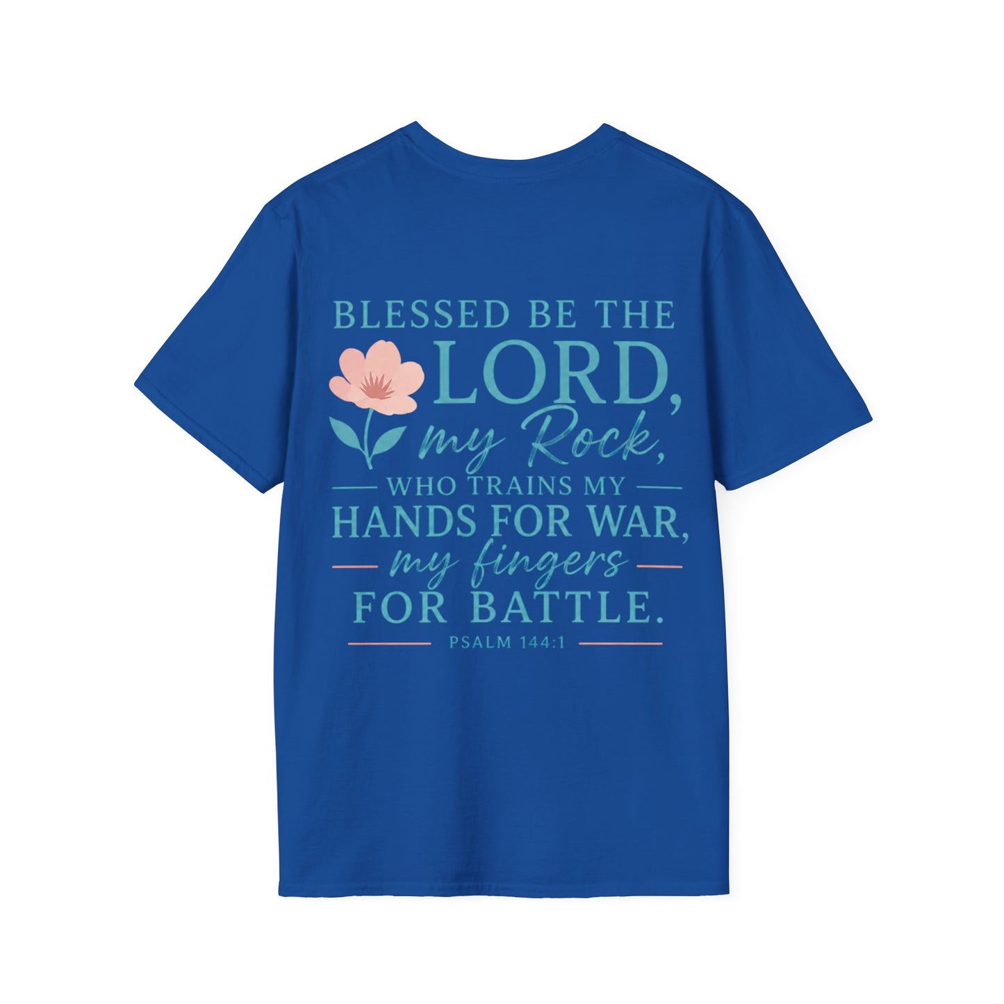 Blessed Be the Lord My Rock Iron Belle Defense Tee