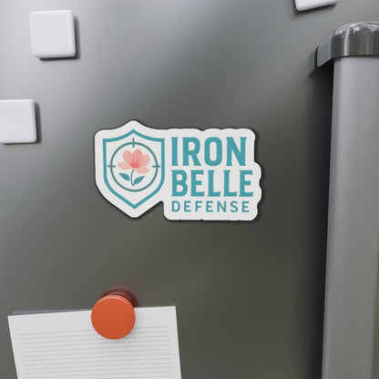 Iron Belle Defense Die-Cut Magnets