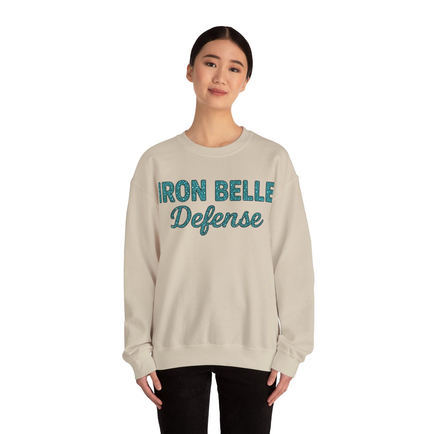 Iron Belle Defense Sparkle Crewneck Sweatshirt