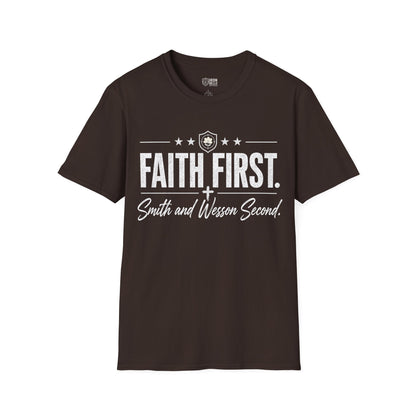 Faith First Smith and Wesson Second Tee