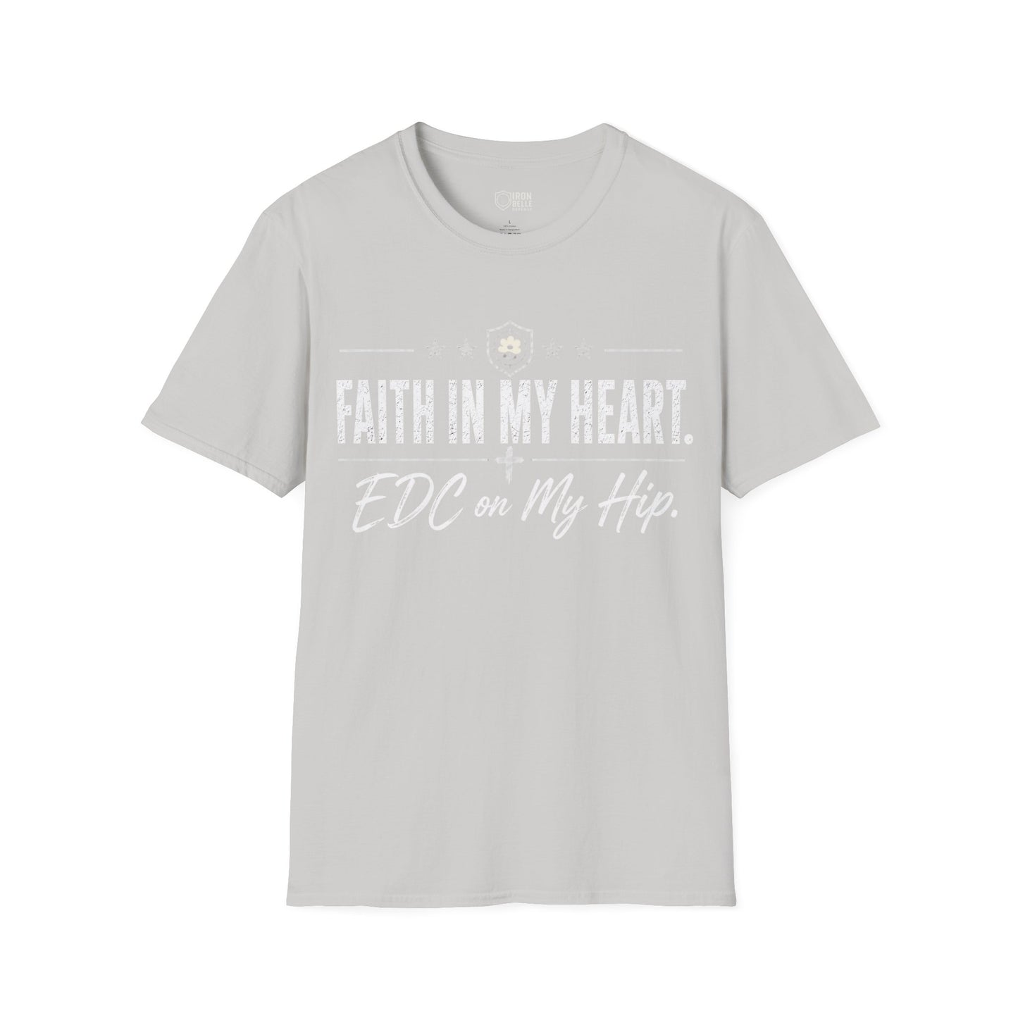 Faith in My Heart EDC on My Hip Tee