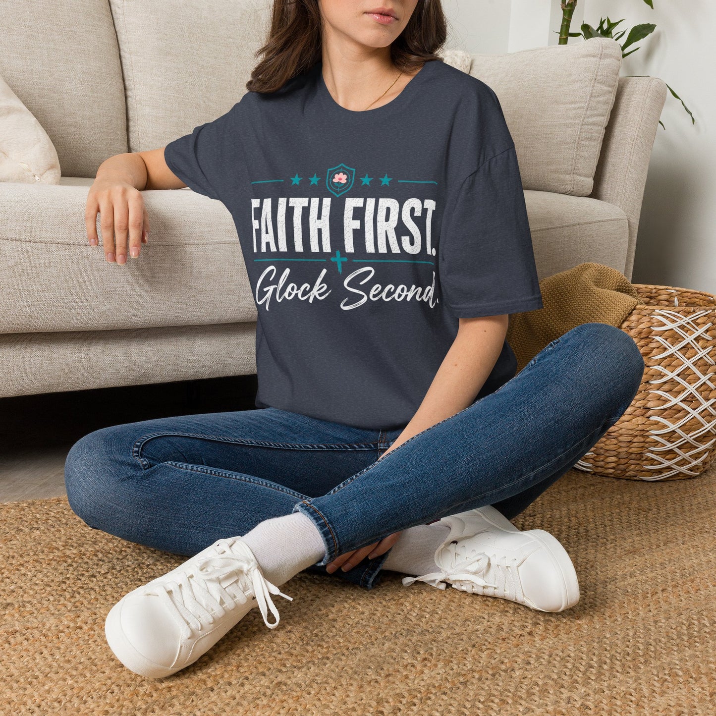 Faith First Glock Second Tee
