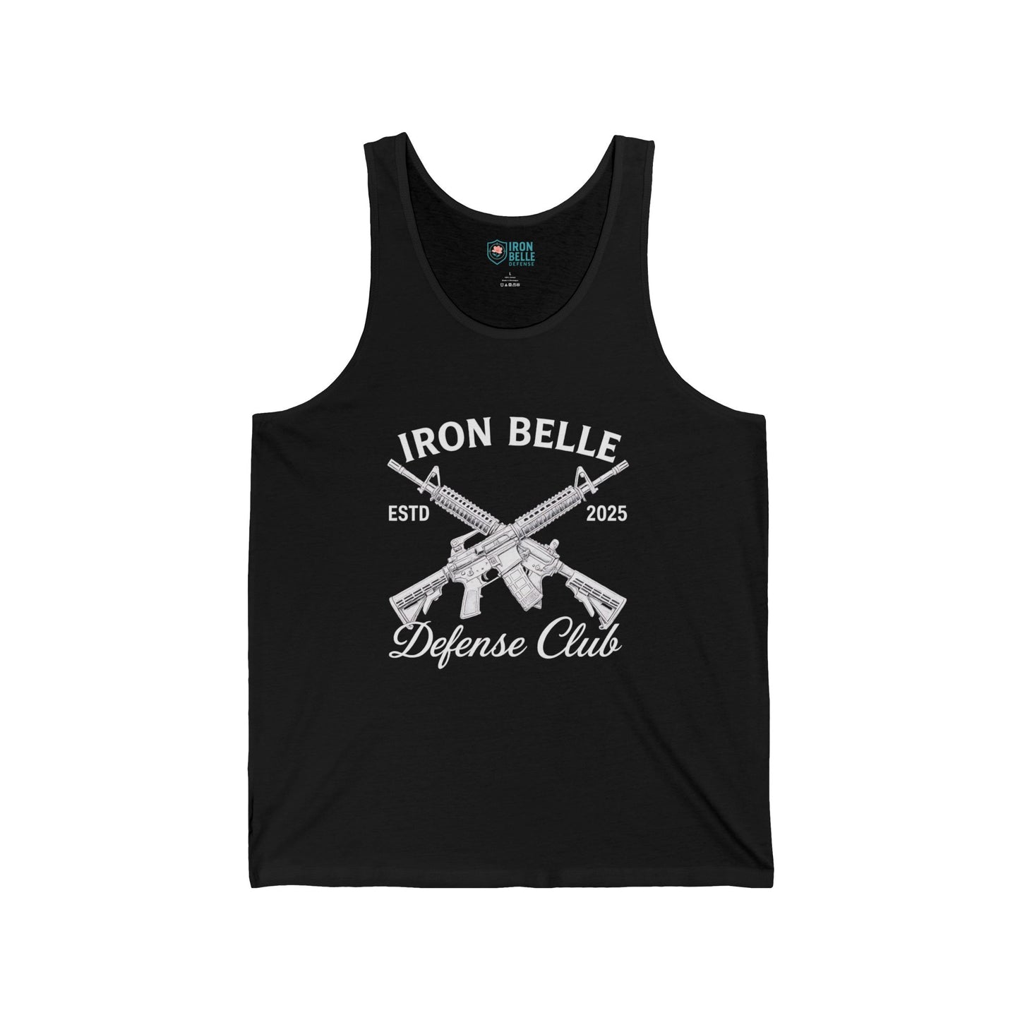 Unisex Iron Belle Defense Club Tank Top
