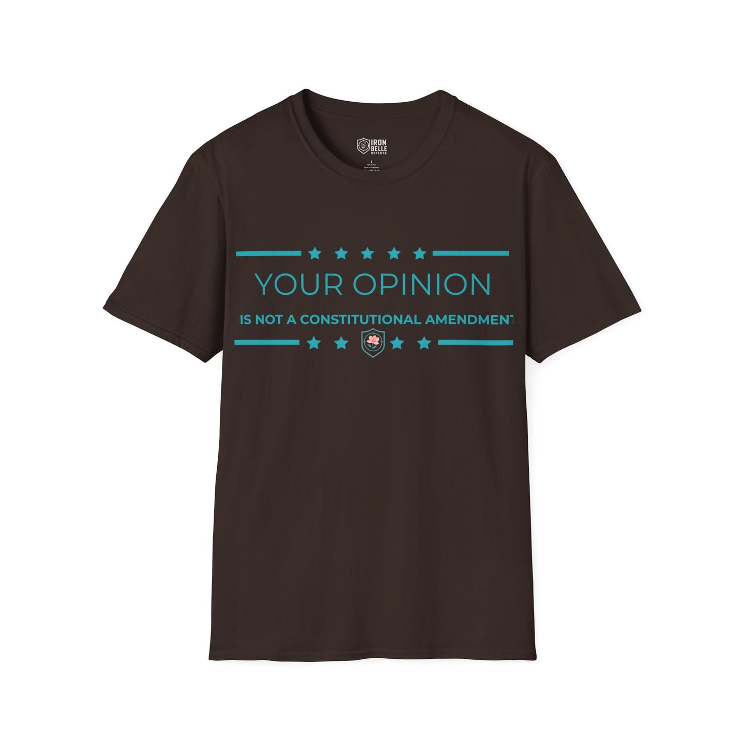Your Opinion is Not a Constitutional Amendment Unisex Softstyle T-Shirt