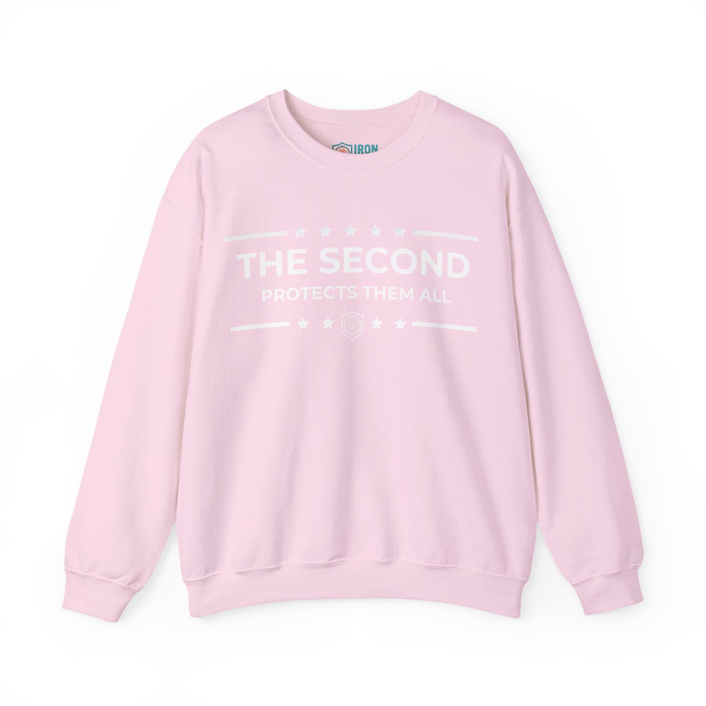 The Second: Protects Them All Iron Belle Defense Unisex Crewneck Sweatshirt