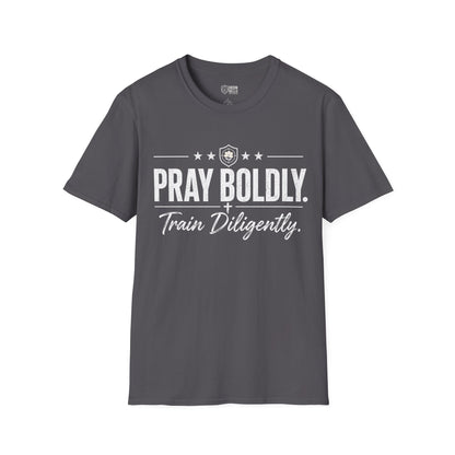 Pray Boldly Train Diligently Tee