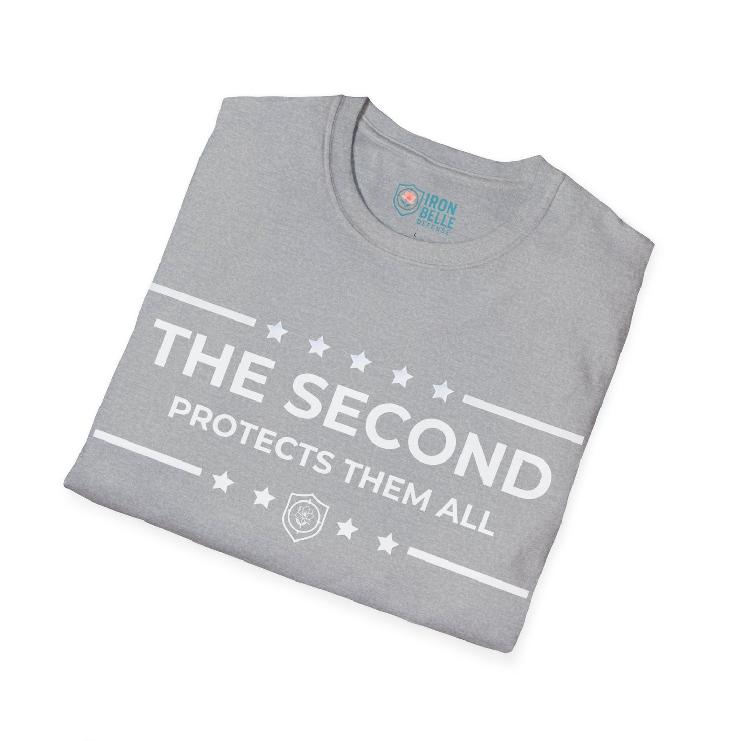 The Second Protects Them All Iron Belle Defense Tee