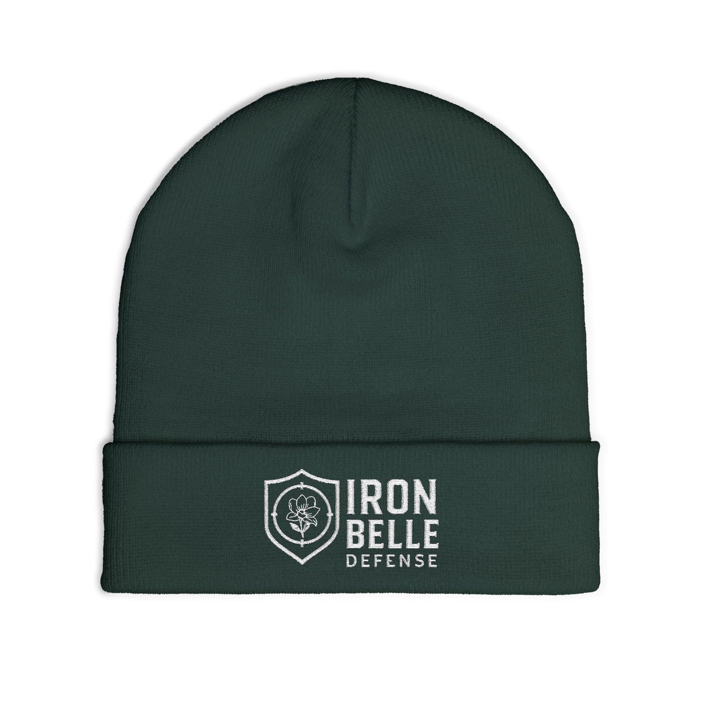 Iron Belle Defense Embroidered Knit Beanie