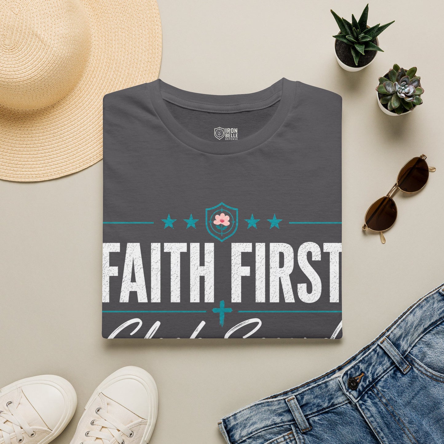 Faith First Glock Second Tee