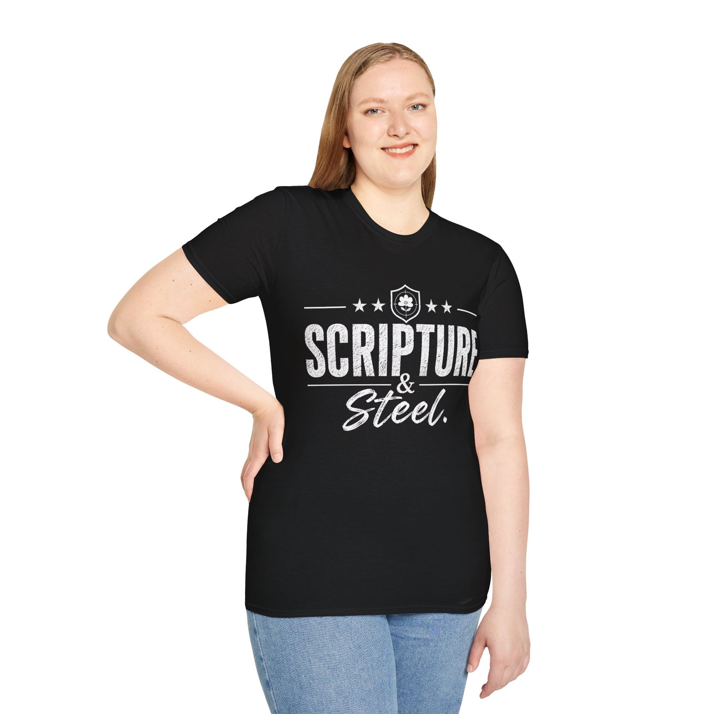 Scripture & Steel Tee