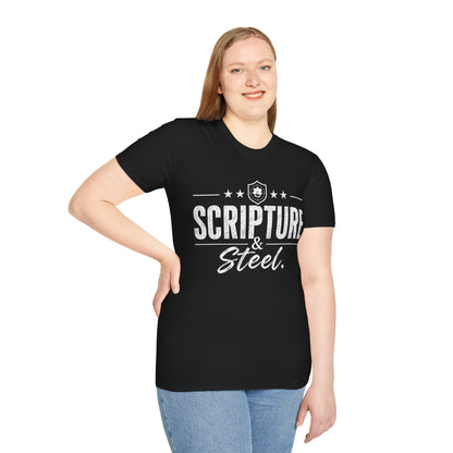 Scripture & Steel Tee