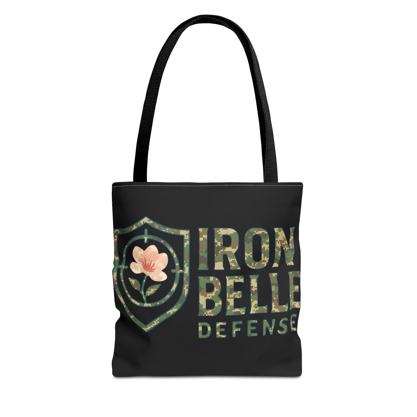 Camo Iron Belle Defense Tote Bag