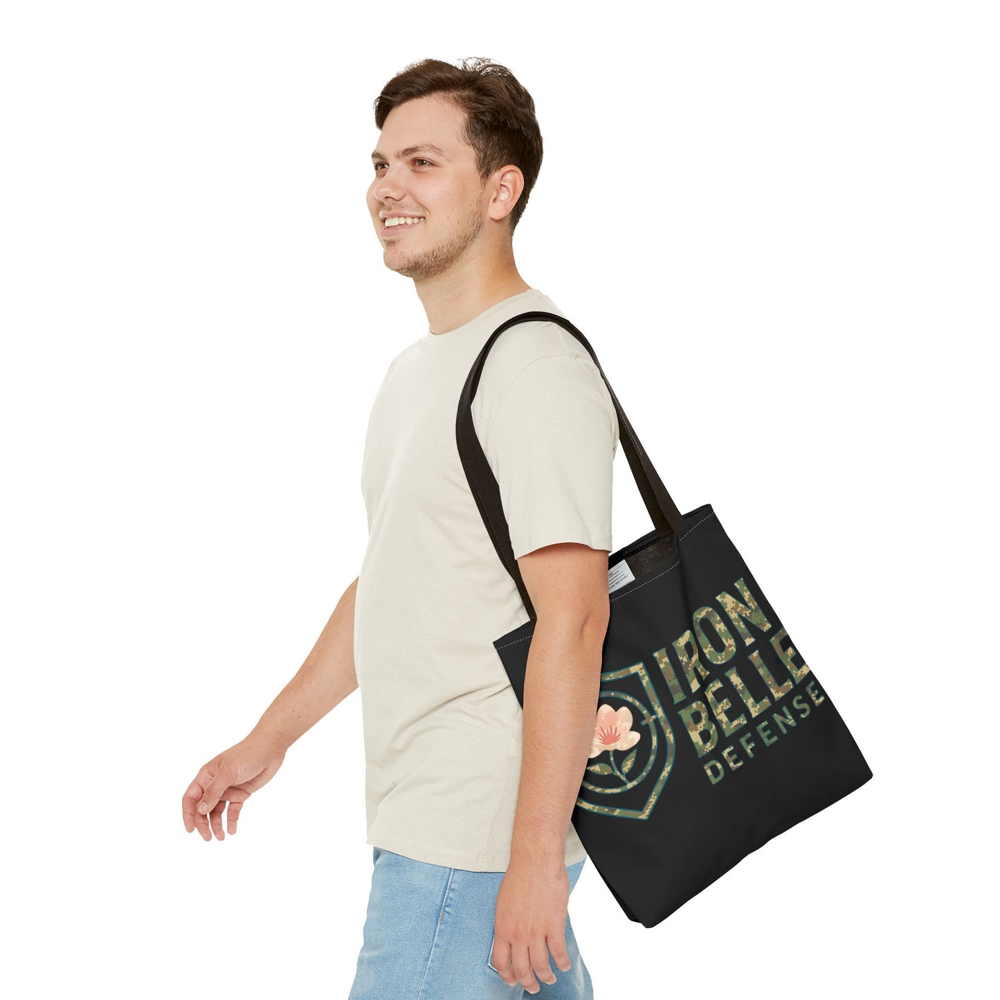 Camo Iron Belle Defense Tote Bag