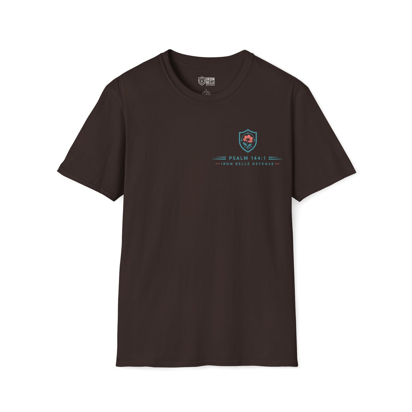 Blessed Be the Lord My Rock Iron Belle Defense Tee
