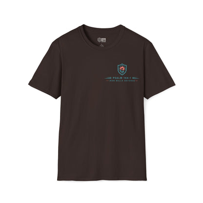 Blessed Be the Lord My Rock Iron Belle Defense Tee
