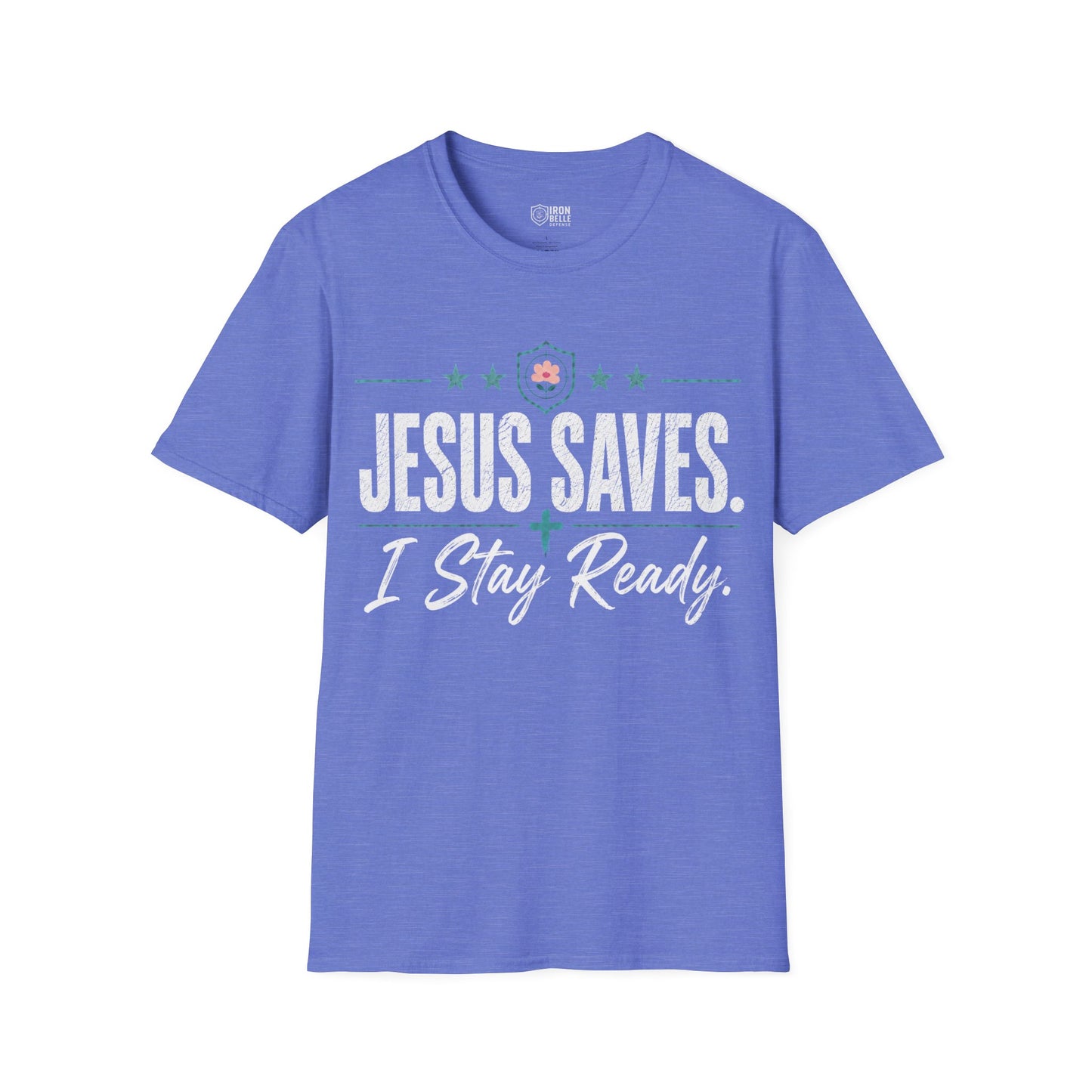 Jesus Saves I Stay Ready Tee