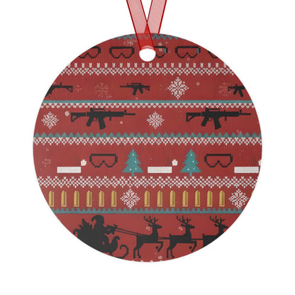 Iron Belle Defense Metal Ornament