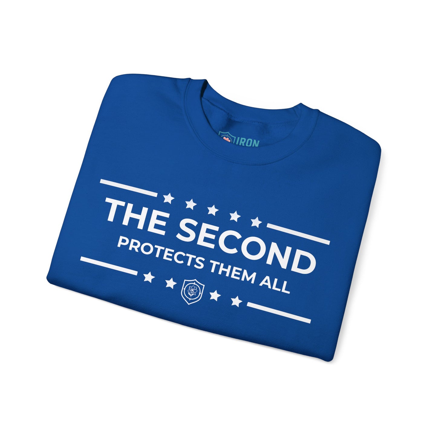 The Second: Protects Them All Iron Belle Defense Unisex Crewneck Sweatshirt