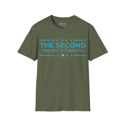 The Second Protects Them All Iron Belle Defense Tee
