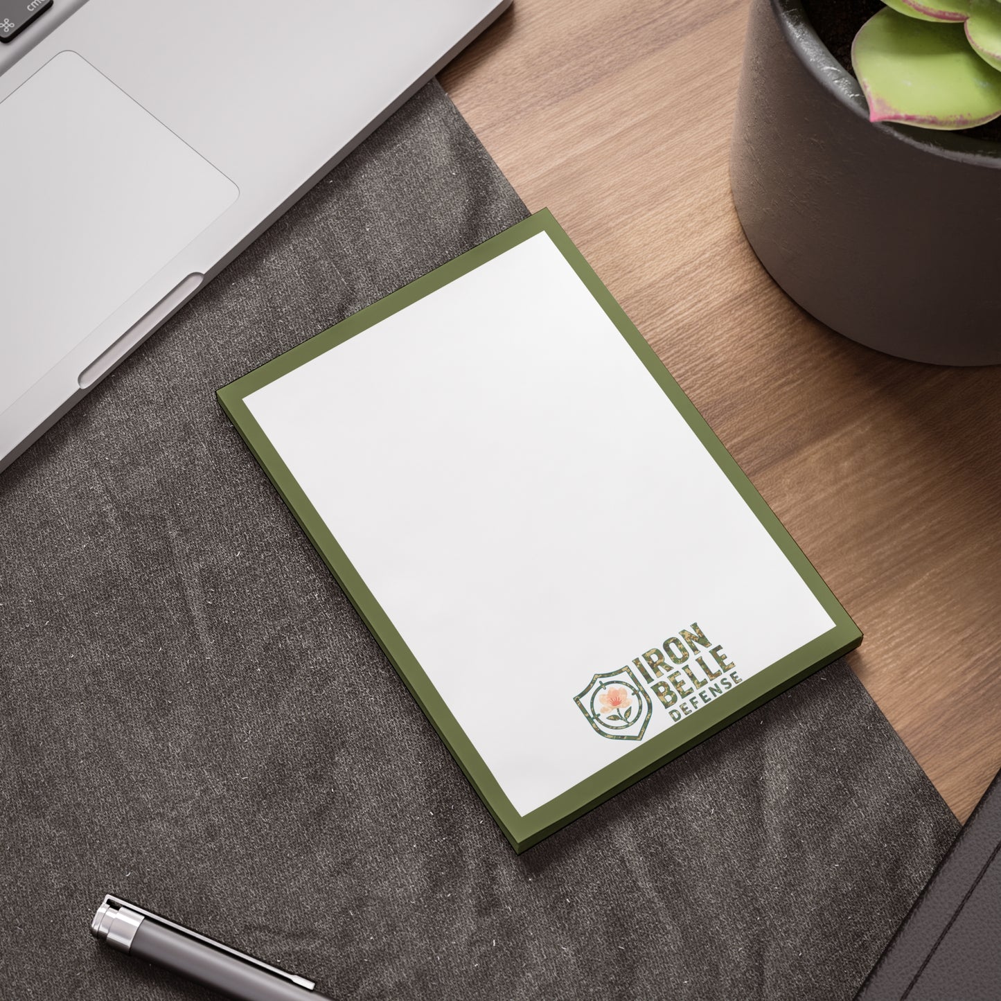 Camo Iron Belle Defense Note Pad