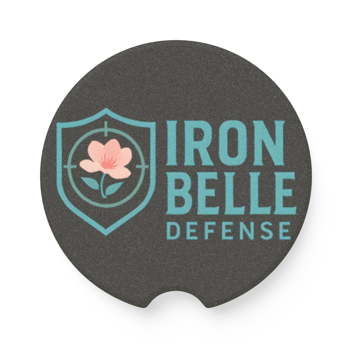 Iron Belle Defense Soapstone Car Coaster