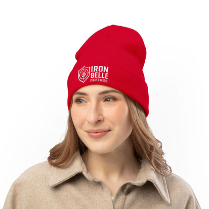 Iron Belle Defense Embroidered Knit Beanie