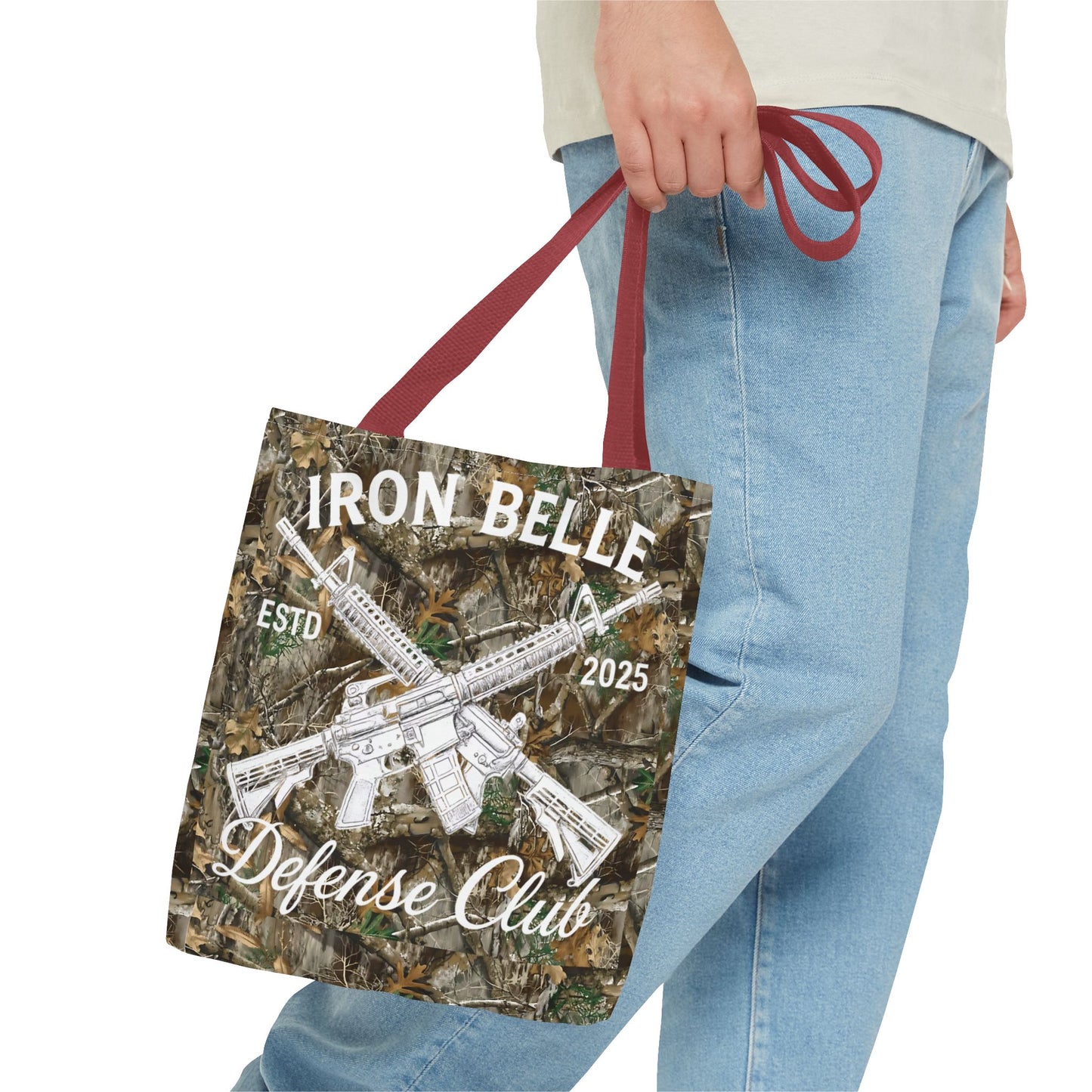 Forest Camo All-Over Print Tote Bag