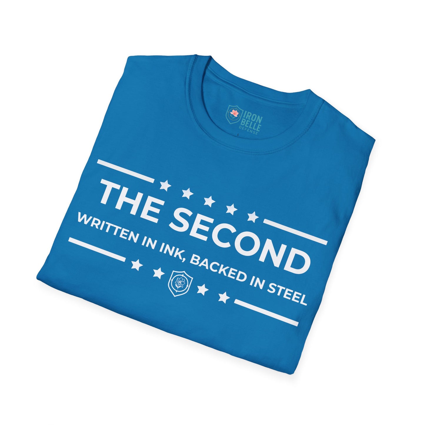 The Second: Written in Ink, Backed in Steel Iron Belle Defense Tee