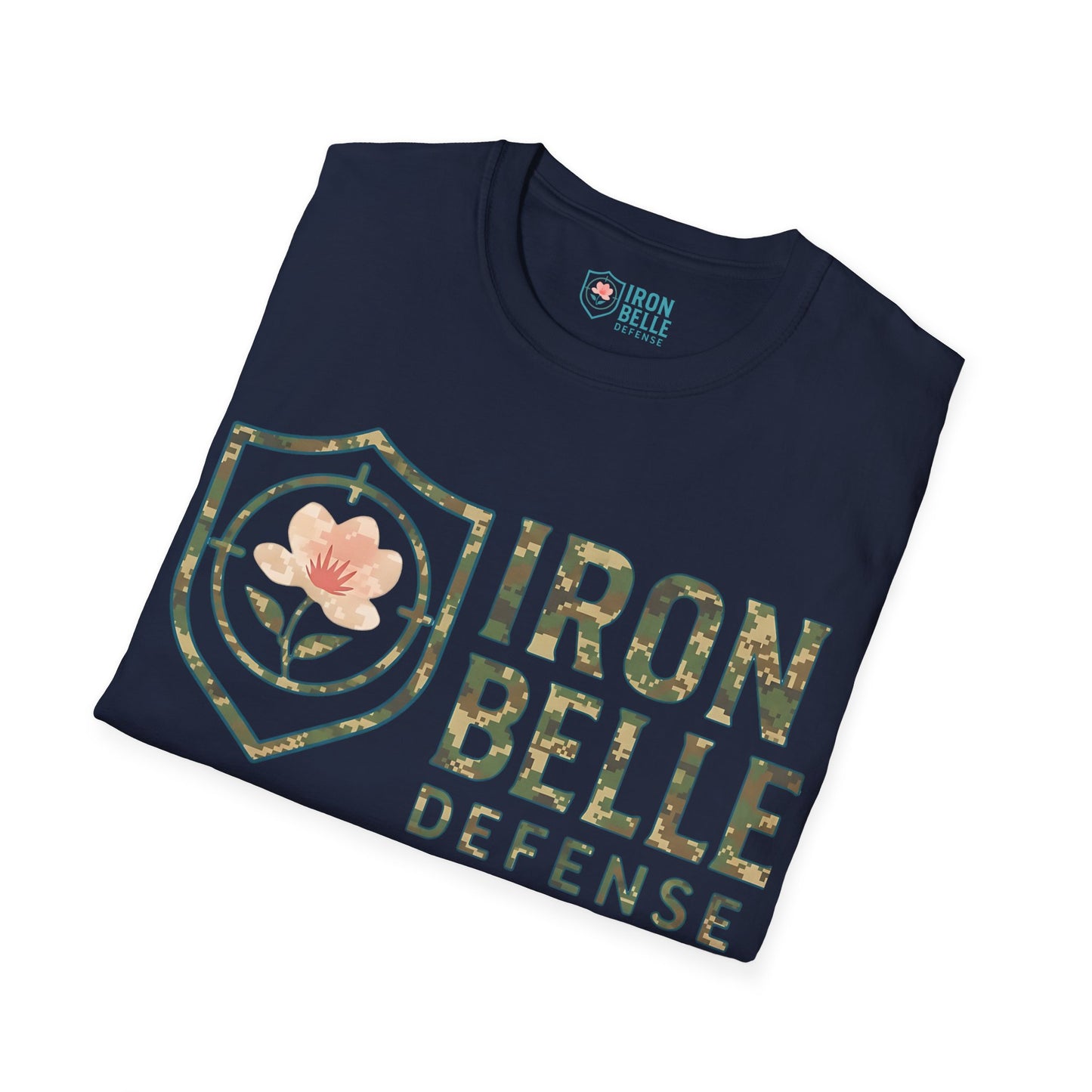 Camo Iron Belle Defense Crest Tee