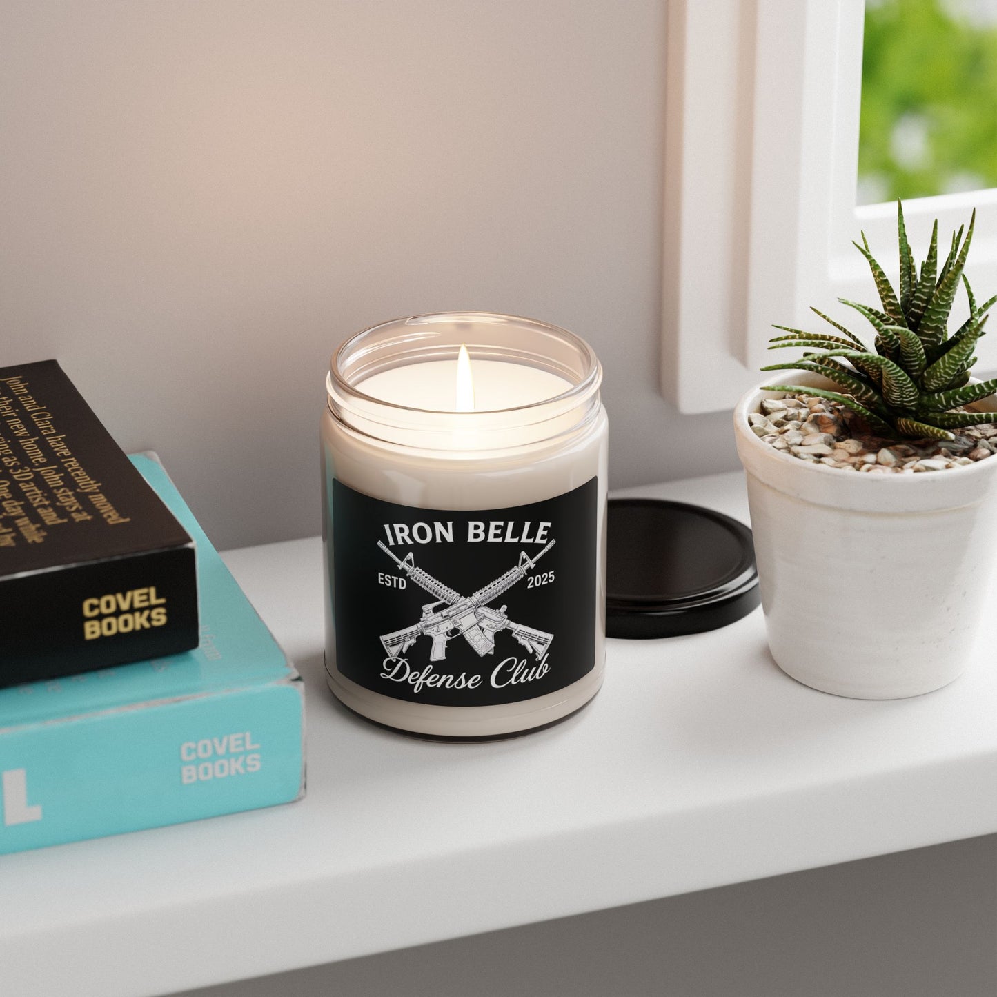 Iron Belle Defense Scented Soy Candle — 9oz Candle