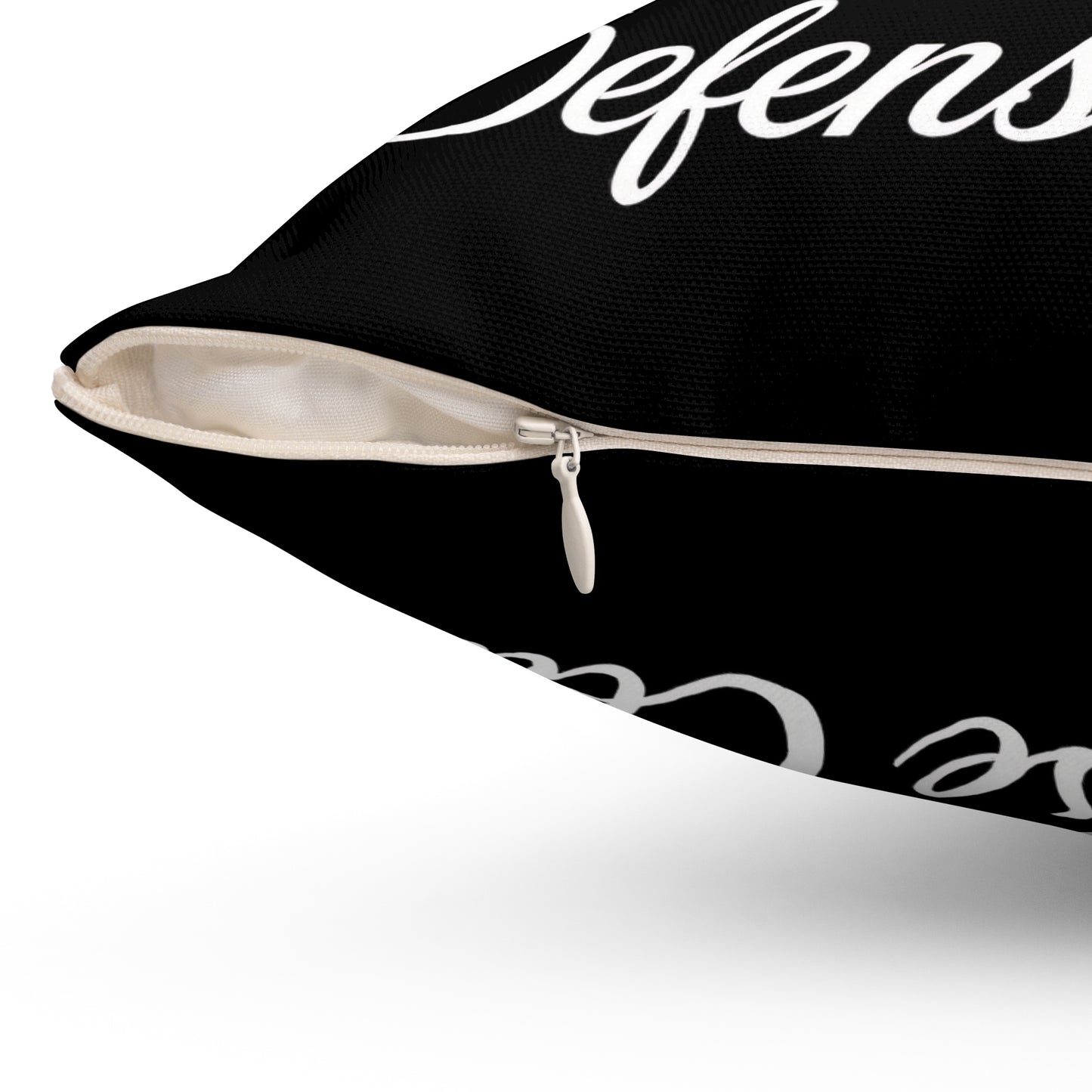 Iron Belle Defense Spun Polyester Square Pillow