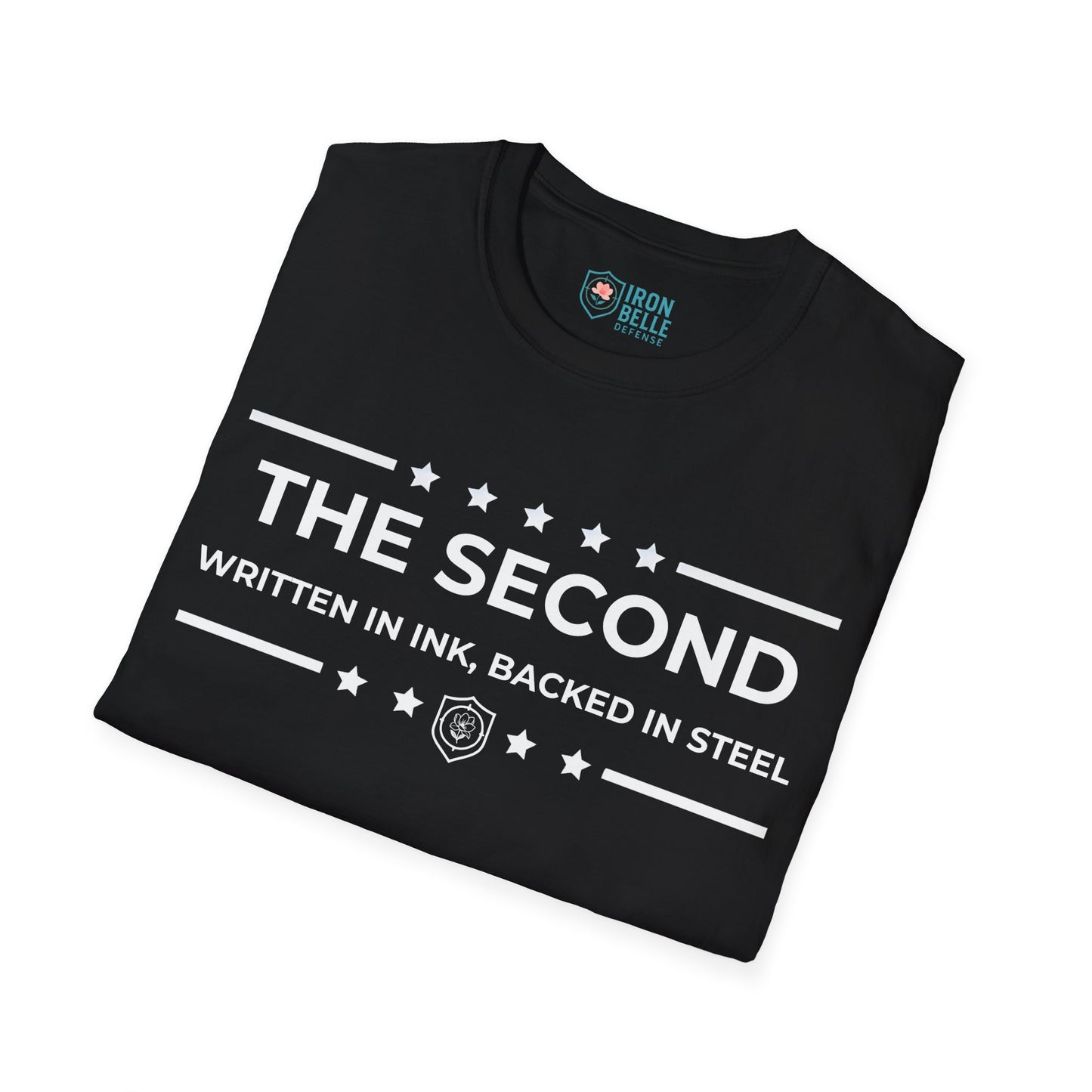 The Second: Written in Ink, Backed in Steel Iron Belle Defense Tee