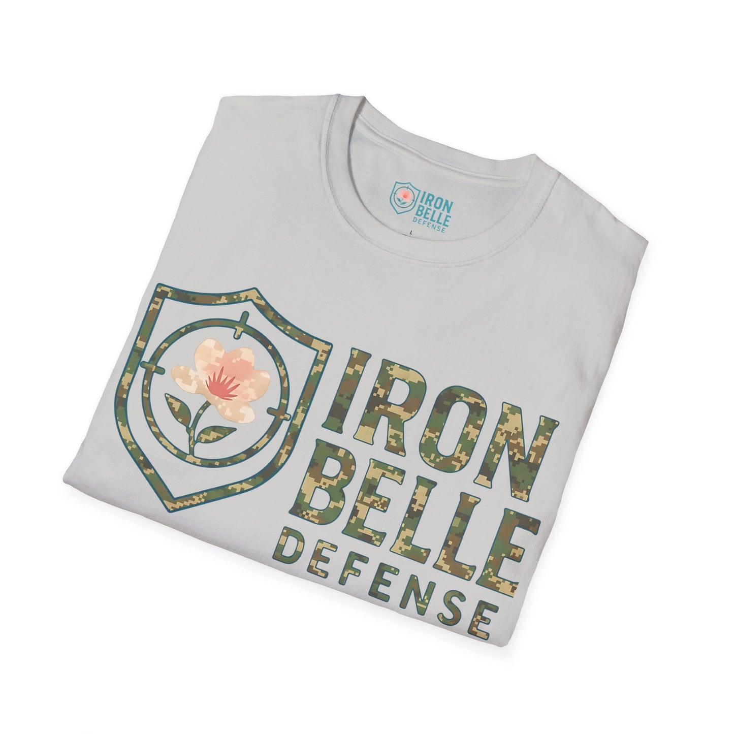 Camo Iron Belle Defense Crest Tee
