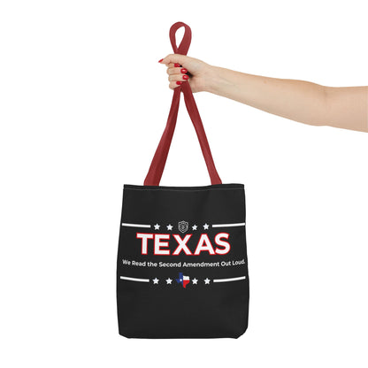 Texas:We Read the 2nd Amendment Out Loud Tote Bag