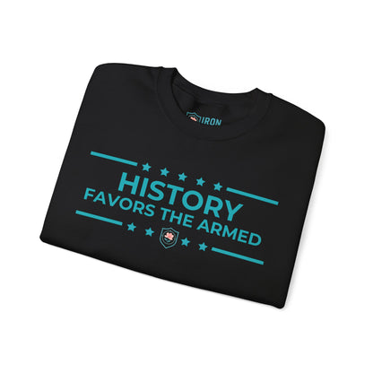 History Favors the Armed Iron Belle Defense Unisex Crewneck Sweatshirt