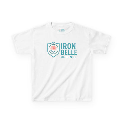 Youth Turquoise Iron Belle Defense Tee