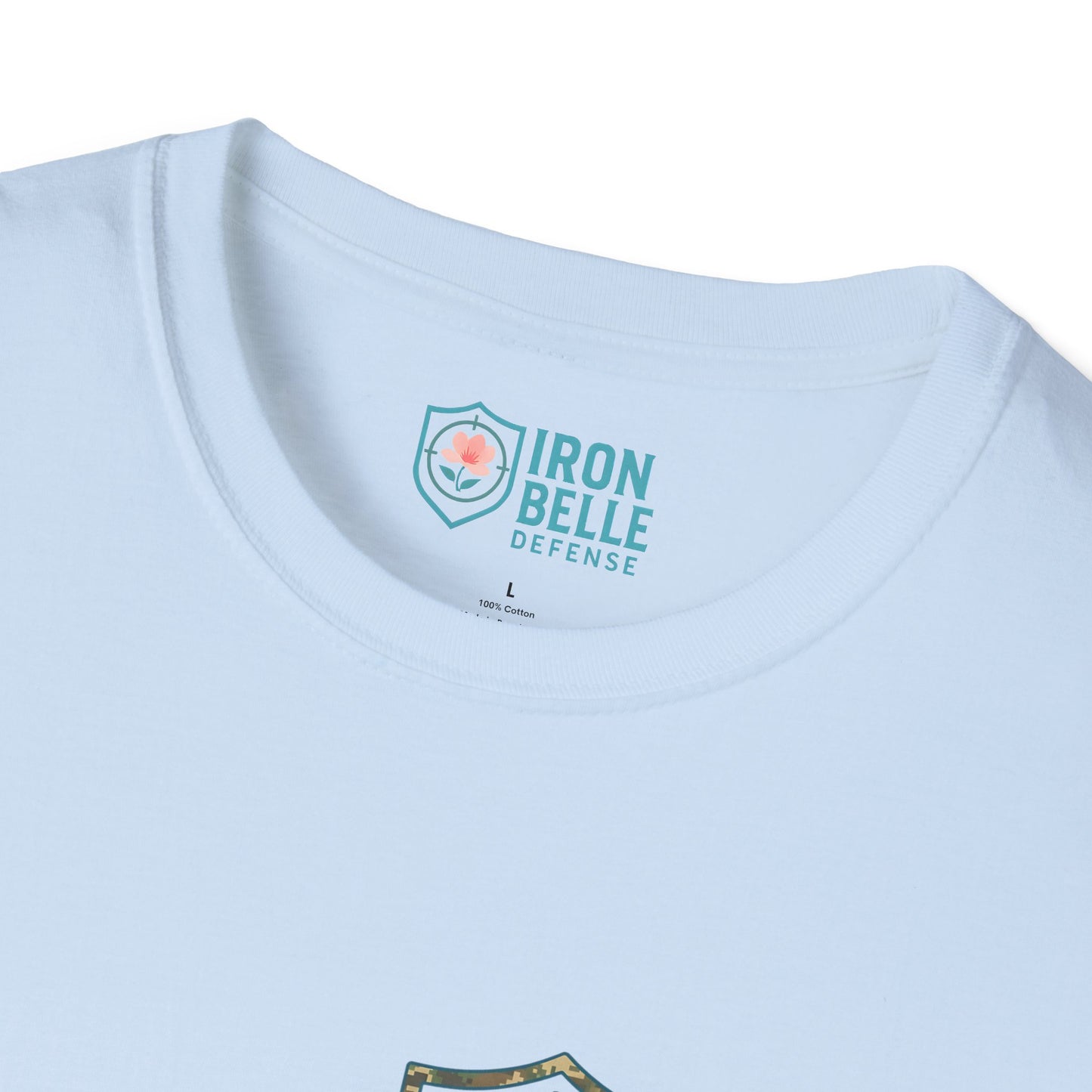 Camo Iron Belle Defense Crest Tee